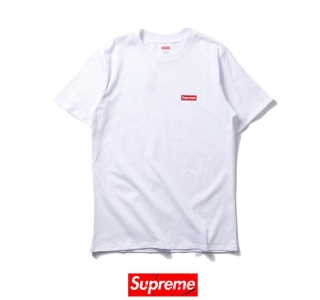 Supreme 3 colors white grey black t shirt with little box logo